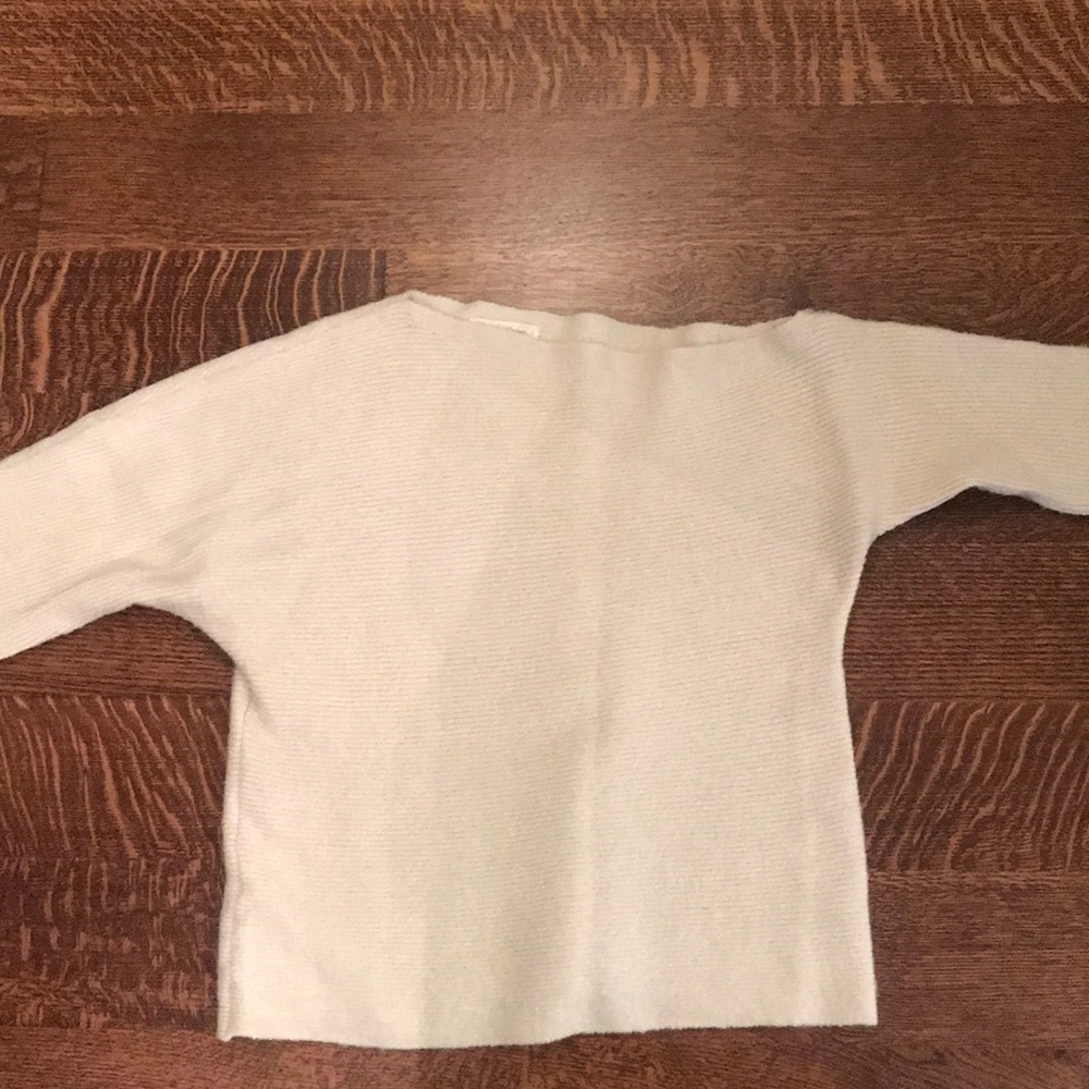 Off the shoulder sweater